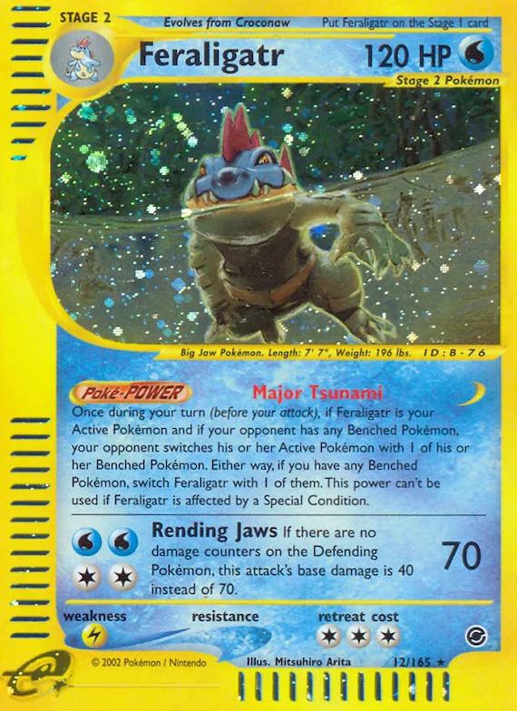 Feraligatr #12 – Expedition Base Set