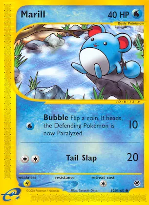 Marill #120 – Expedition Base Set