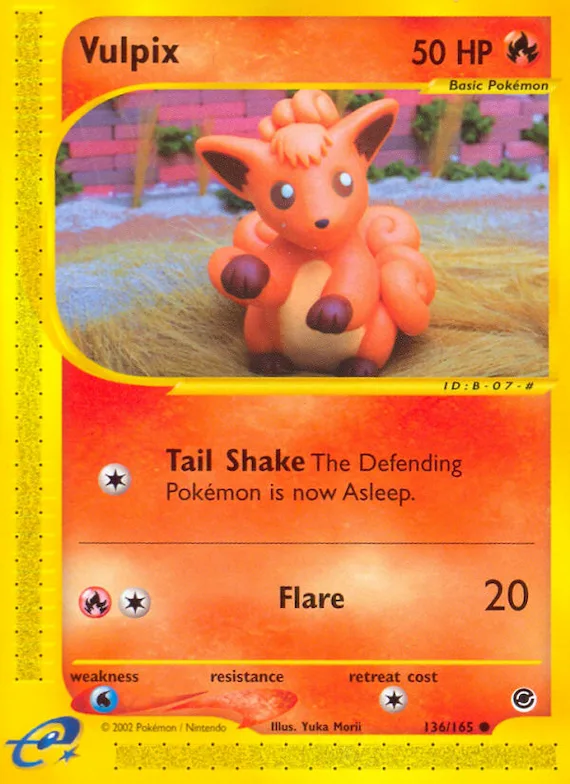 Vulpix #136 – Expedition Base Set