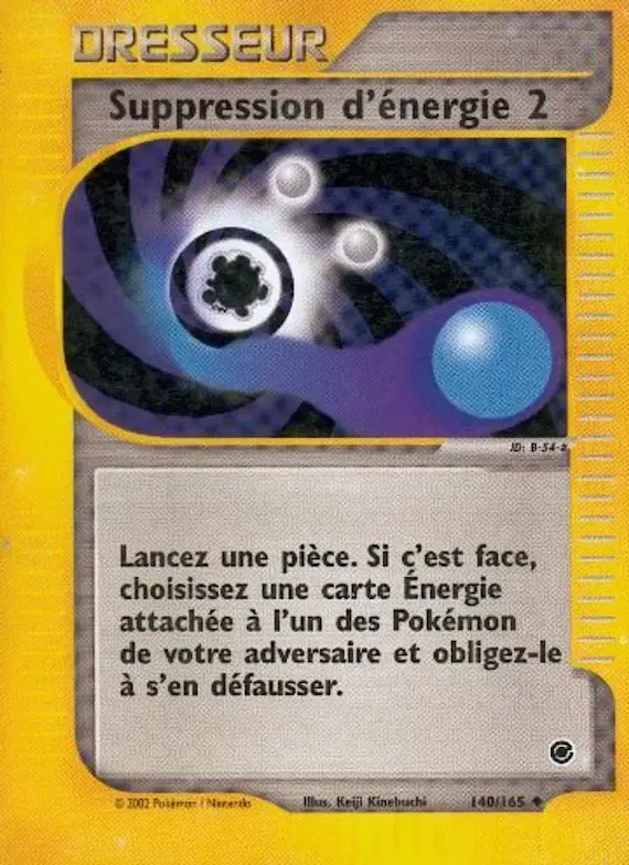 Suppression d'énergie 2 140 – Expedition