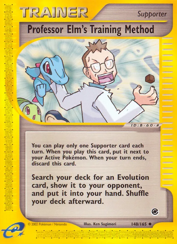 Professor Elm's Training Method #148 – Expedition Base Set