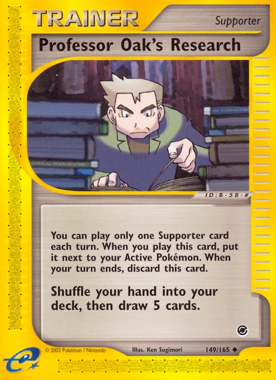 Professor Oak's Research #149 – Expedition Base Set