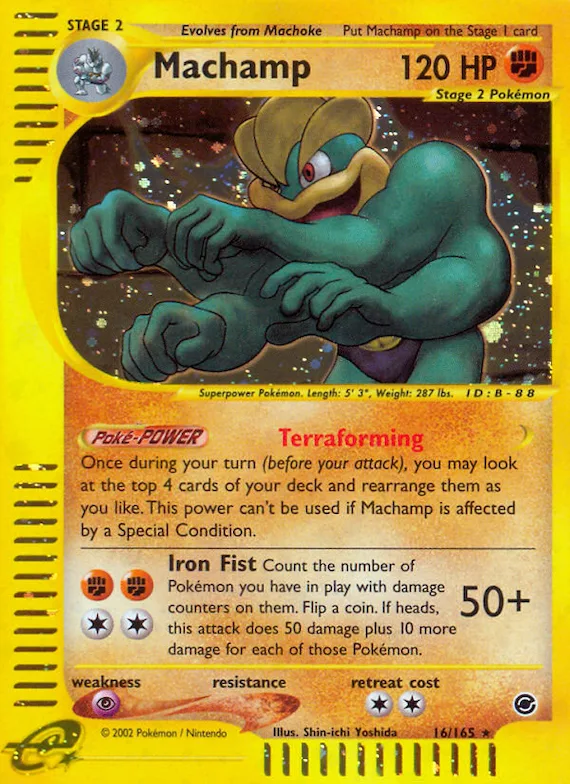 Machamp #16 – Expedition Base Set