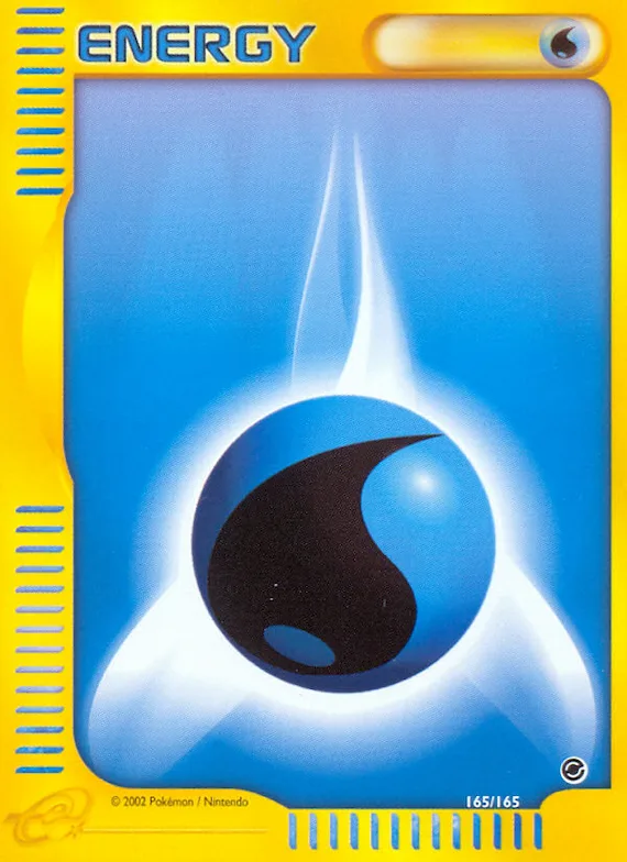 Water Energy #165 – Expedition Base Set