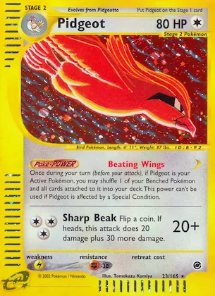 Pidgeot #23 – Expedition Base Set