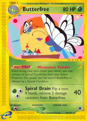Butterfree #38 – Expedition Base Set