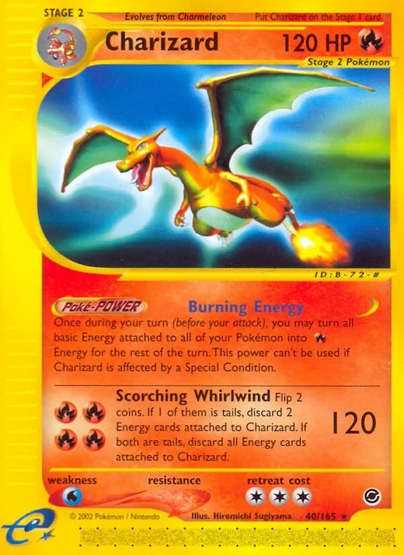 Charizard #40 – Expedition Base Set