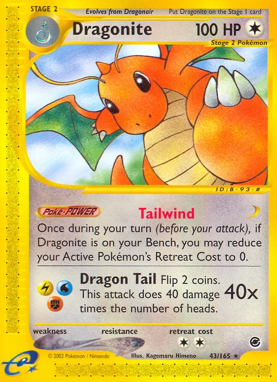 Dragonite #43 – Expedition Base Set