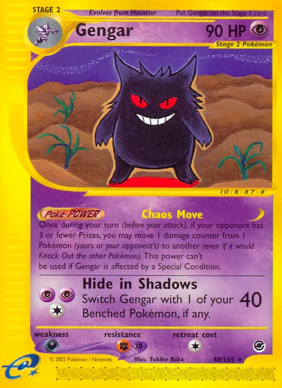 Gengar #48 – Expedition Base Set