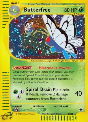 Butterfree #5 – Expedition Base Set