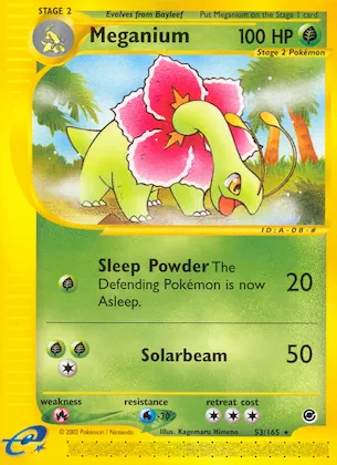 Meganium #53 – Expedition Base Set