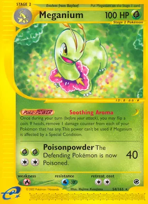 Meganium #54 – Expedition Base Set