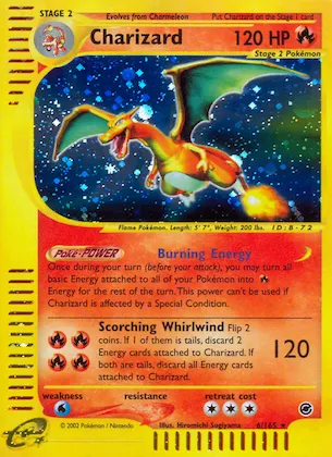 Charizard #6 – Expedition Base Set