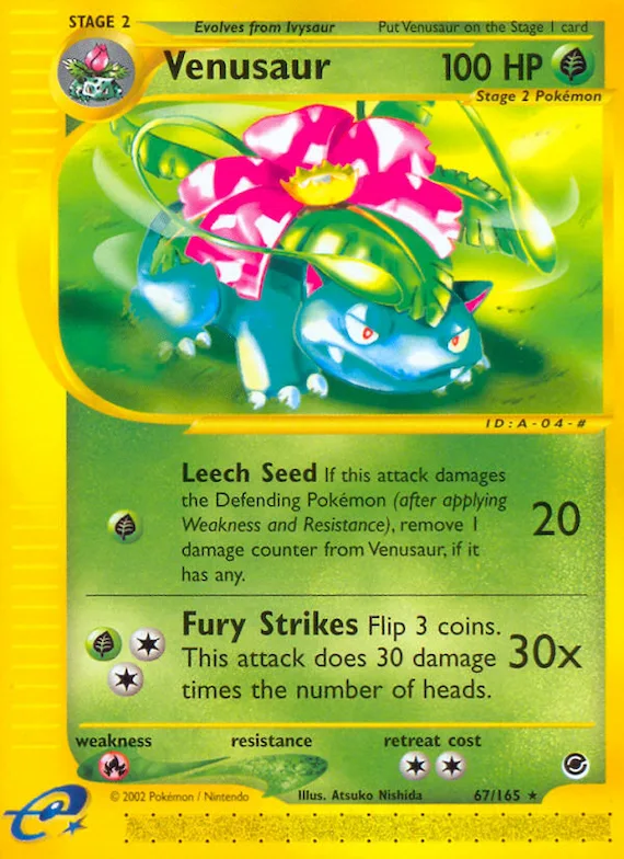 Venusaur #67 – Expedition Base Set