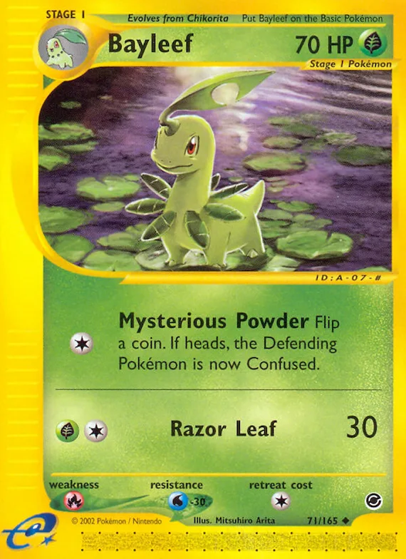 Bayleef #71 – Expedition Base Set