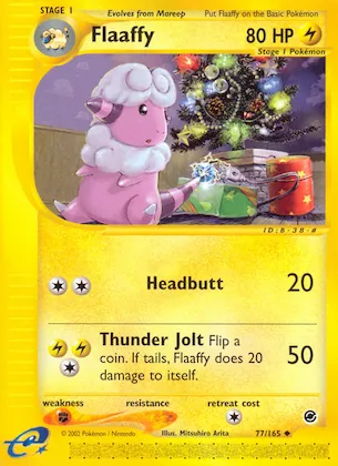 Flaaffy #77 – Expedition Base Set