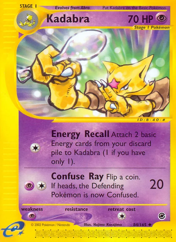 Kadabra #84 – Expedition Base Set