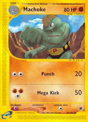 Machoke #85 – Expedition Base Set