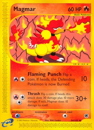 Magmar #86 – Expedition Base Set