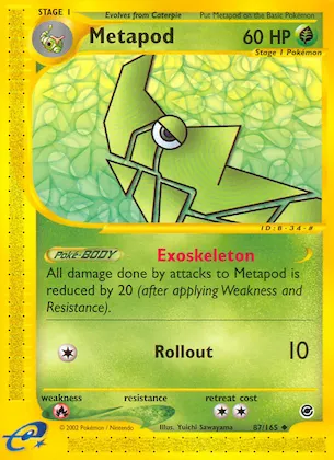 Metapod #87 – Expedition Base Set