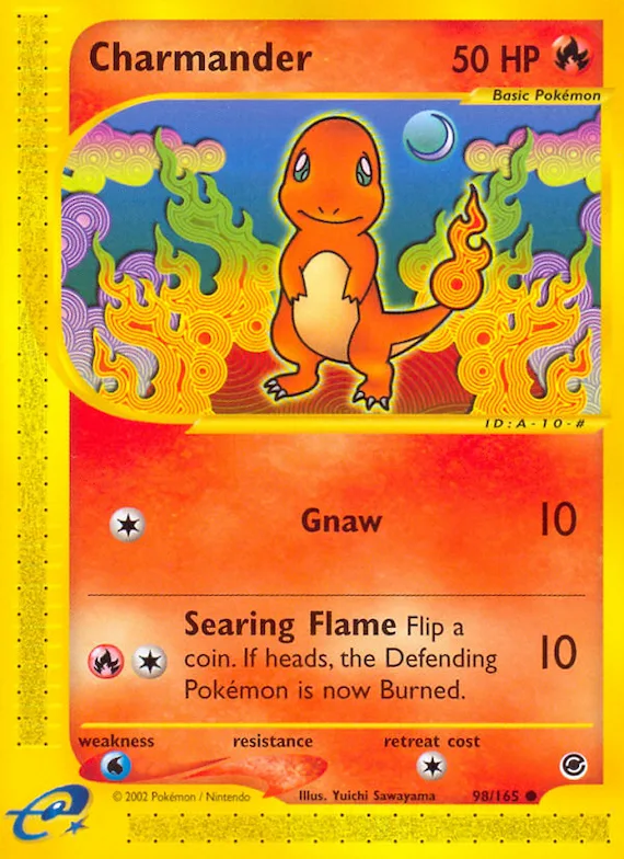 Charmander #98 – Expedition Base Set