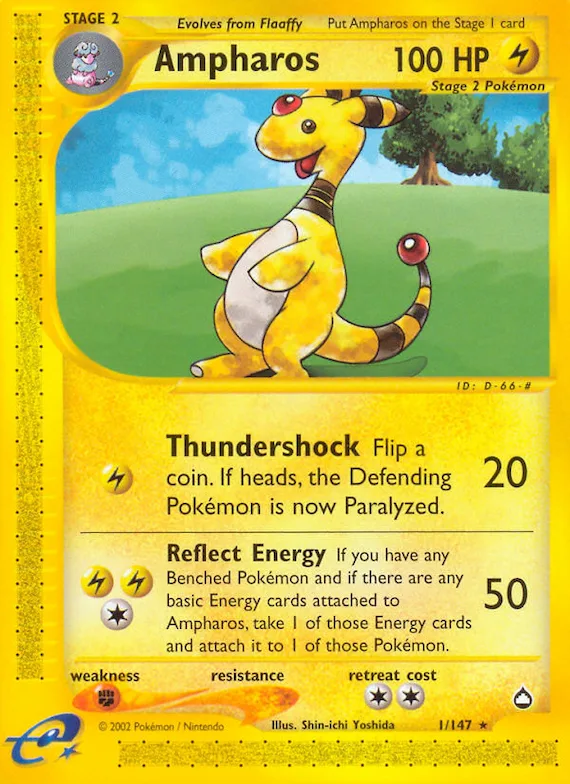 Ampharos #1 – Aquapolis