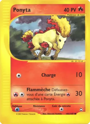 Ponyta n° 102 – Aquapolis