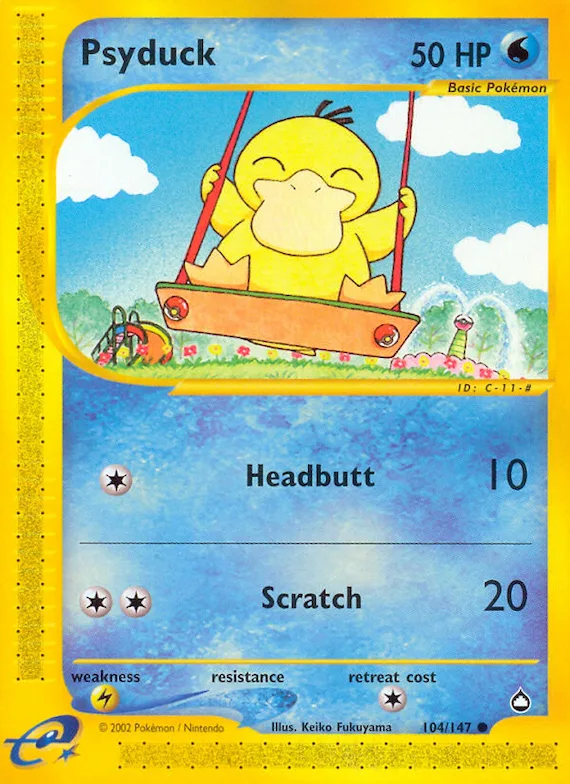 Psyduck #104 – Aquapolis