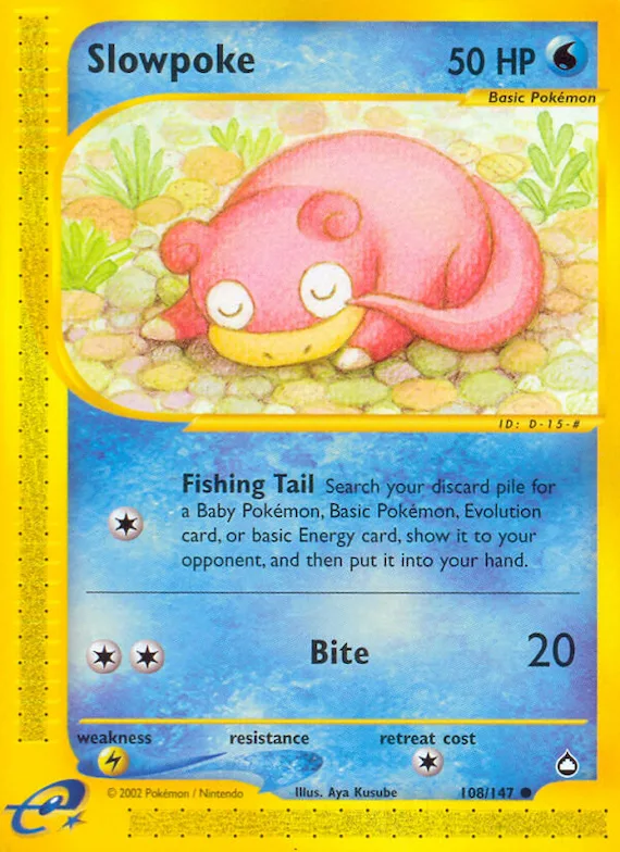 Slowpoke #108 – Aquapolis