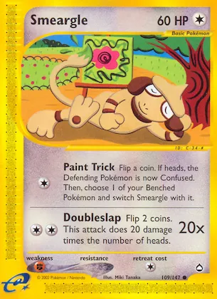 Smeargle #109 – Aquapolis