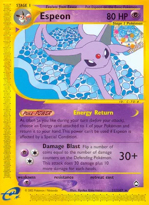 Espeon #11 – Aquapolis