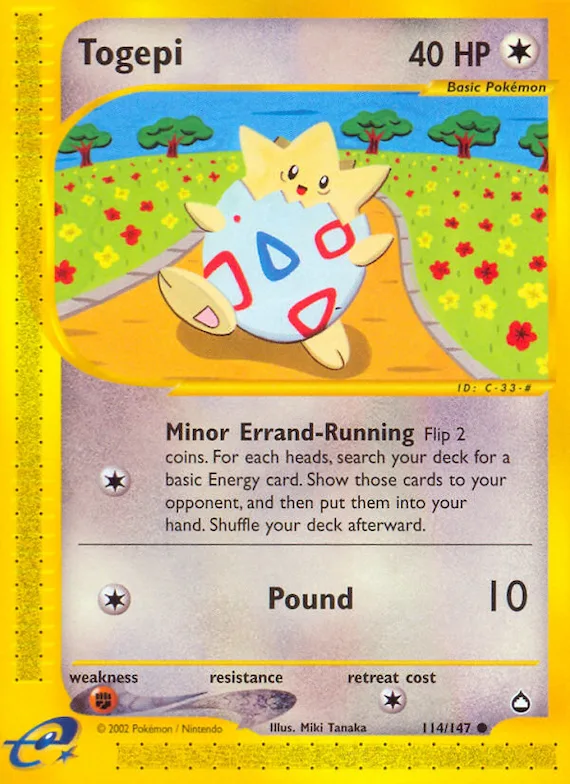 Togepi #114 – Aquapolis