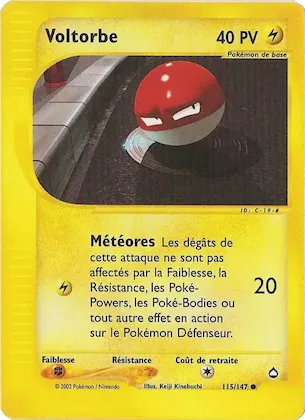 Voltorbe n° 115 – Aquapolis