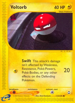 Voltorb #115 – Aquapolis