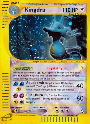 Kingdra #148 – Aquapolis