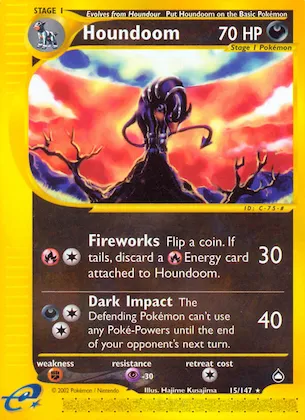 Houndoom #15 – Aquapolis