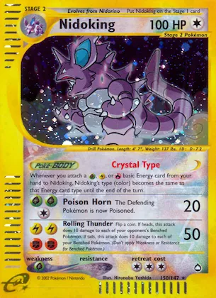 Nidoking #150 – Aquapolis