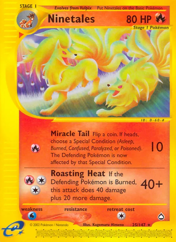 Ninetales #25 – Aquapolis
