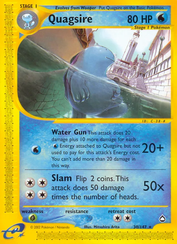 Quagsire #30 – Aquapolis