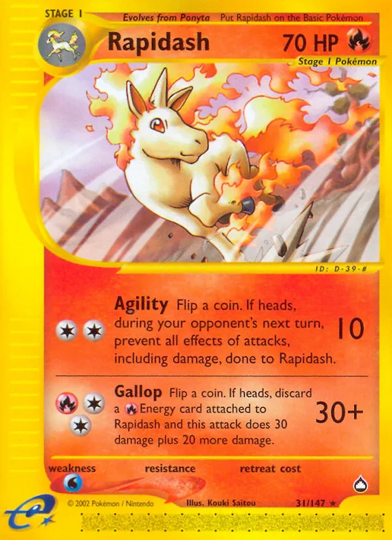 Rapidash #31 – Aquapolis