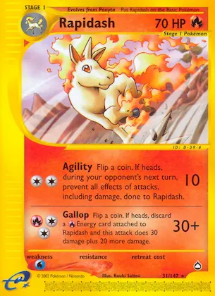 Rapidash #31 – Aquapolis