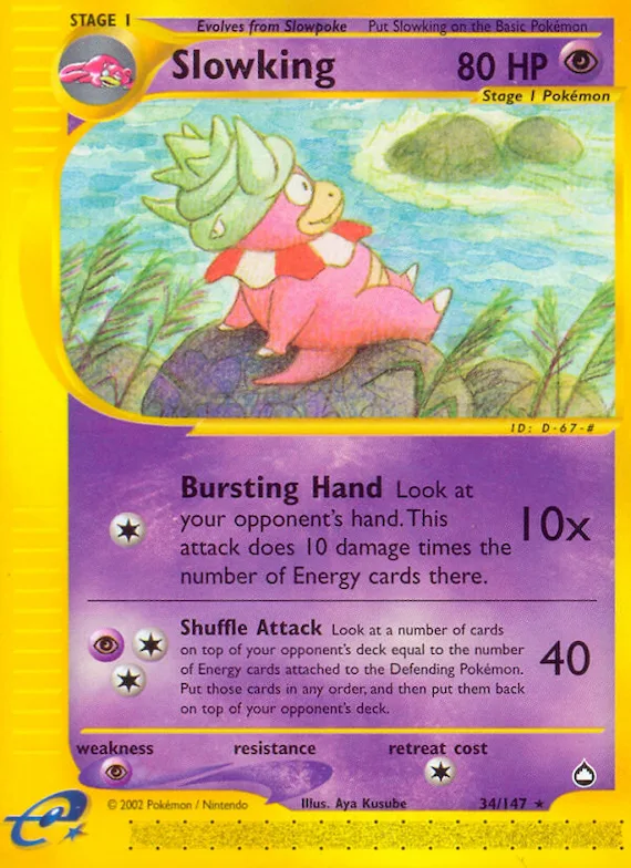 Slowking #34 – Aquapolis