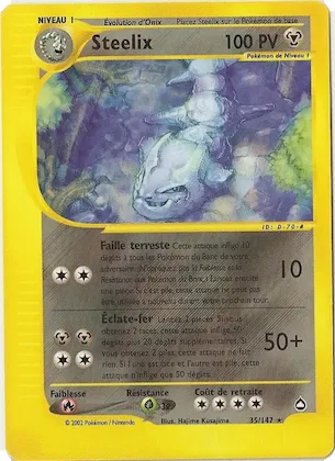 Steelix n° 35 – Aquapolis