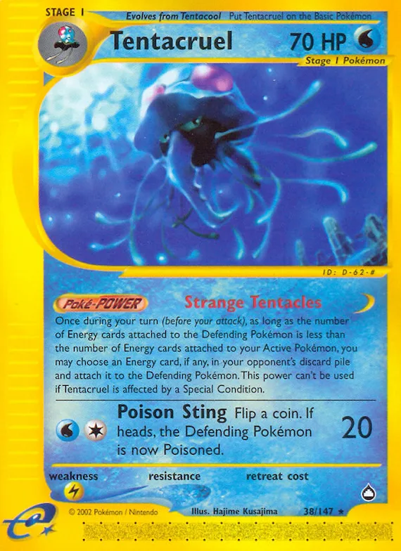 Tentacruel #38 – Aquapolis