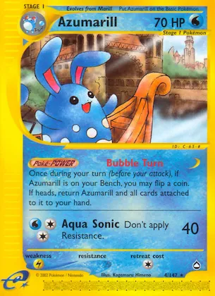 Azumarill #4 – Aquapolis