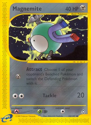 Magnemite #52 – Aquapolis