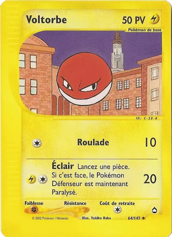 Voltorbe 64 – Aquapolis
