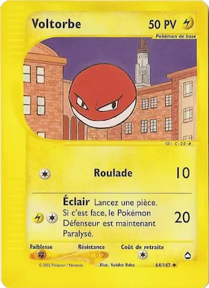 Voltorbe n° 64 – Aquapolis