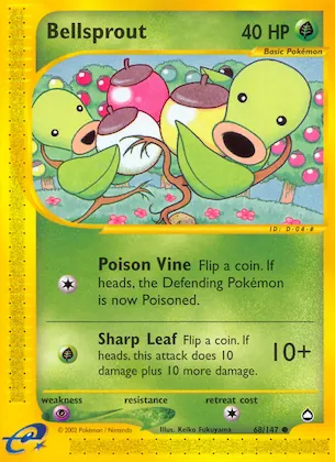 Bellsprout #68 – Aquapolis