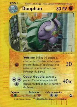 Donphan n° 7 – Aquapolis